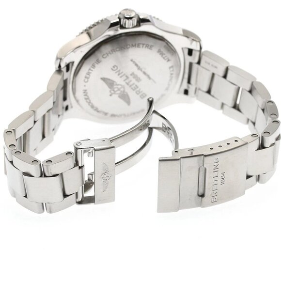 BREITLING Super Ocean 42 A17366 Date black Dial Automatic Men's Watch - Picture 12 of 12